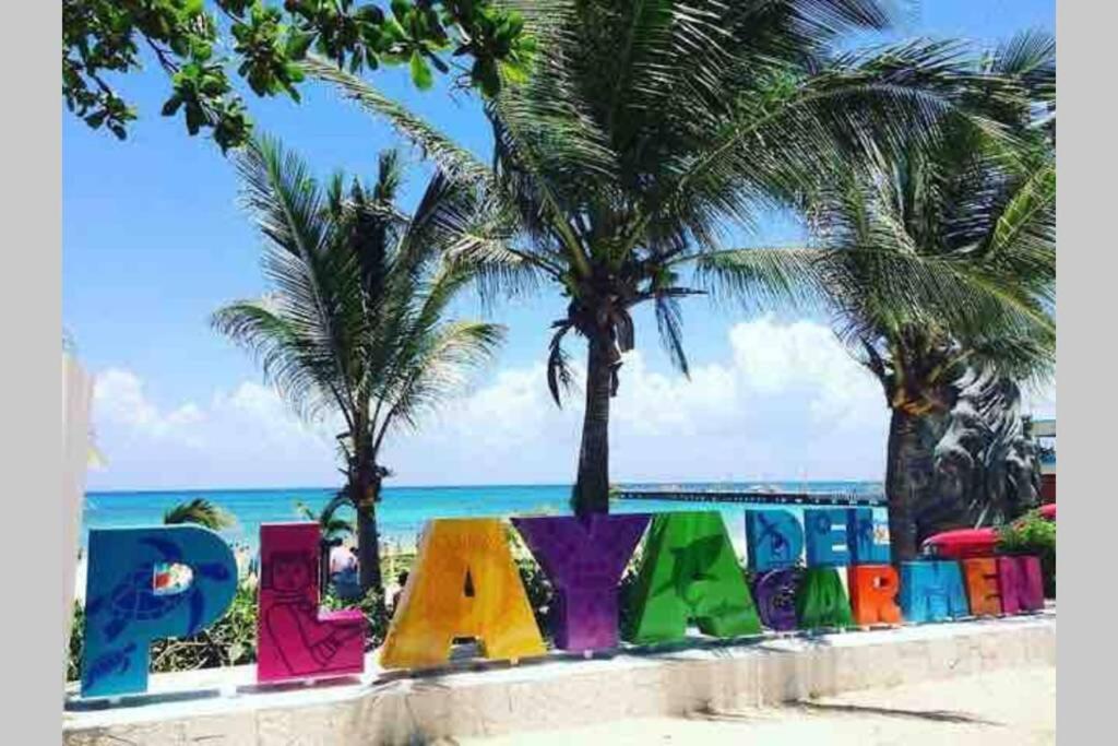 Vive Tus Vacaciones, Depa Nuevo Playa Del Carmen Appartement Buitenkant foto