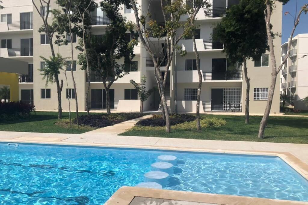 Vive Tus Vacaciones, Depa Nuevo Playa Del Carmen Appartement Buitenkant foto