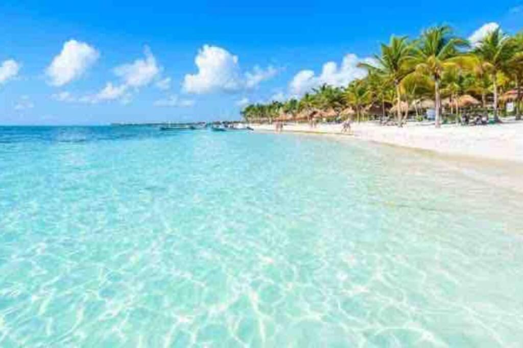 Vive Tus Vacaciones, Depa Nuevo Playa Del Carmen Appartement Buitenkant foto
