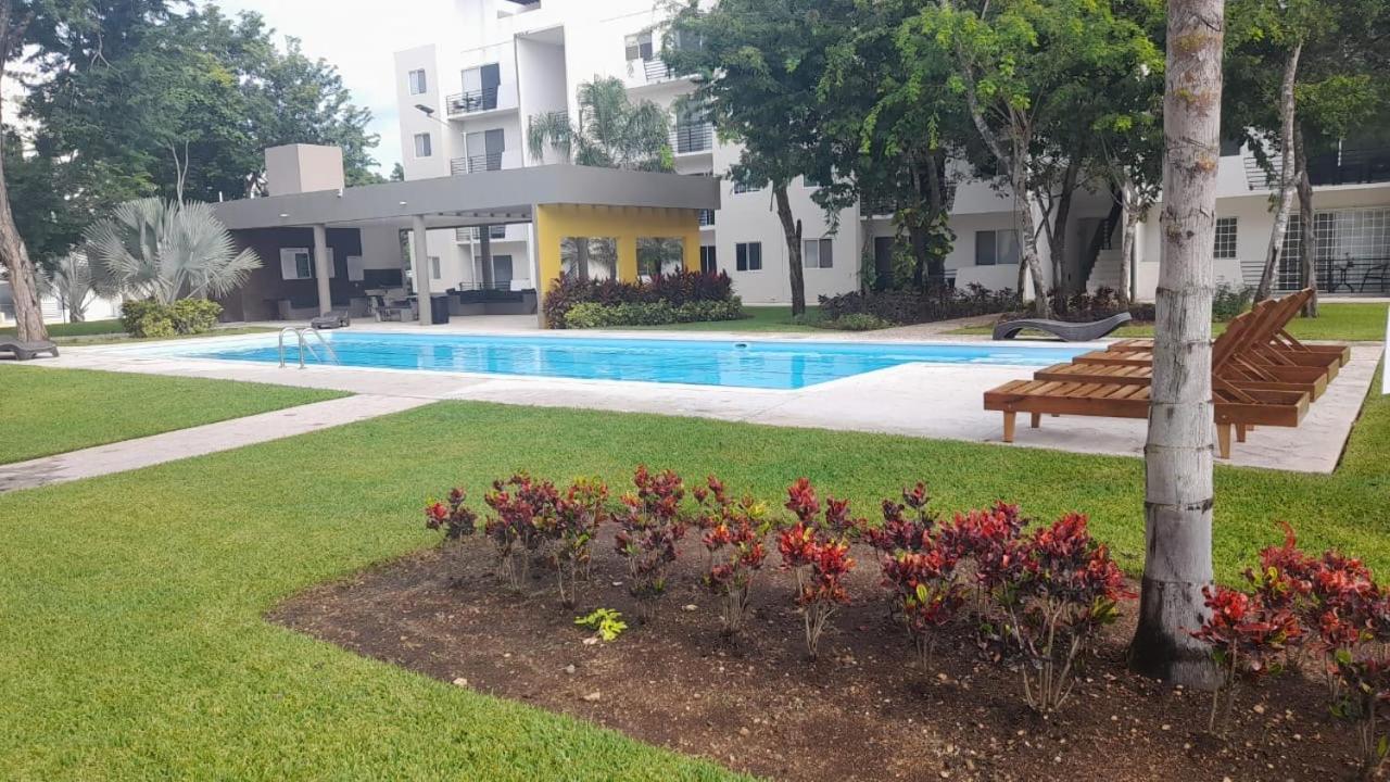 Vive Tus Vacaciones, Depa Nuevo Playa Del Carmen Appartement Buitenkant foto